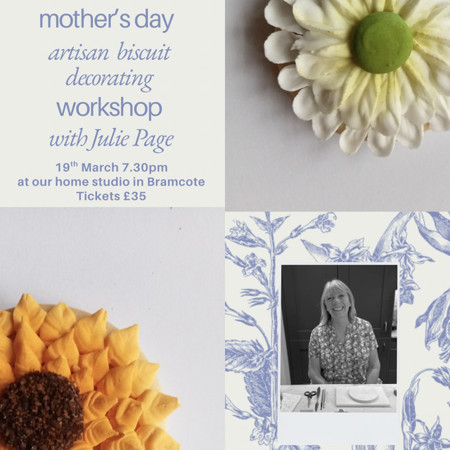 Artisan Biscuit Decorating Workshop - 19th March 2026 - 7.30pm