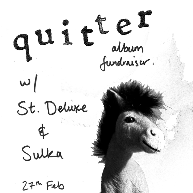 Cheap tix - Quitter album fundraiser