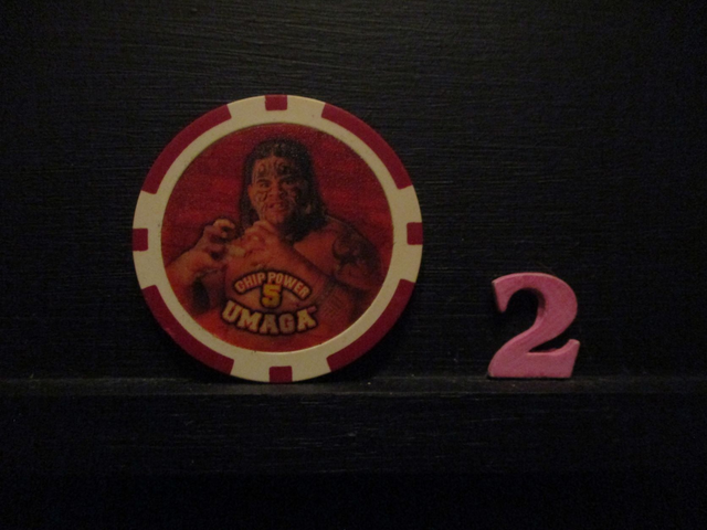 Umaga - Chip Power 5 Original Wrestling Chipz (2)