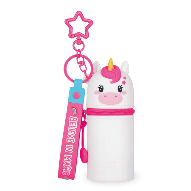 Portamonete con Portachiavi Unicorn - Mini Kawaii