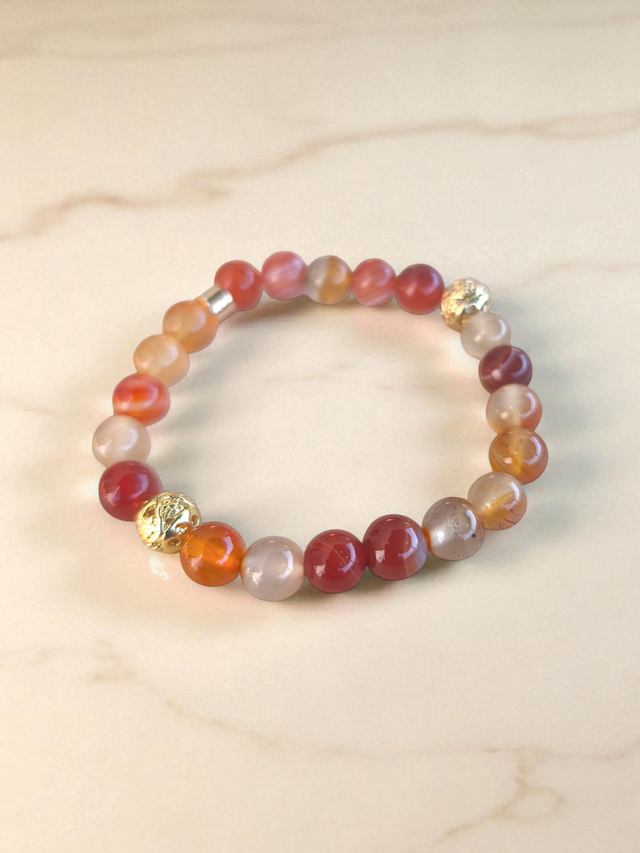 Bracelet SERAYA – Cornaline