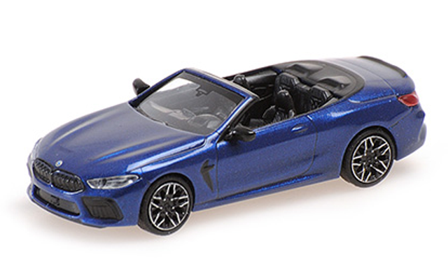 BMW M8 Competition Coupe 2019 Blaumet. Minichamps 1:87