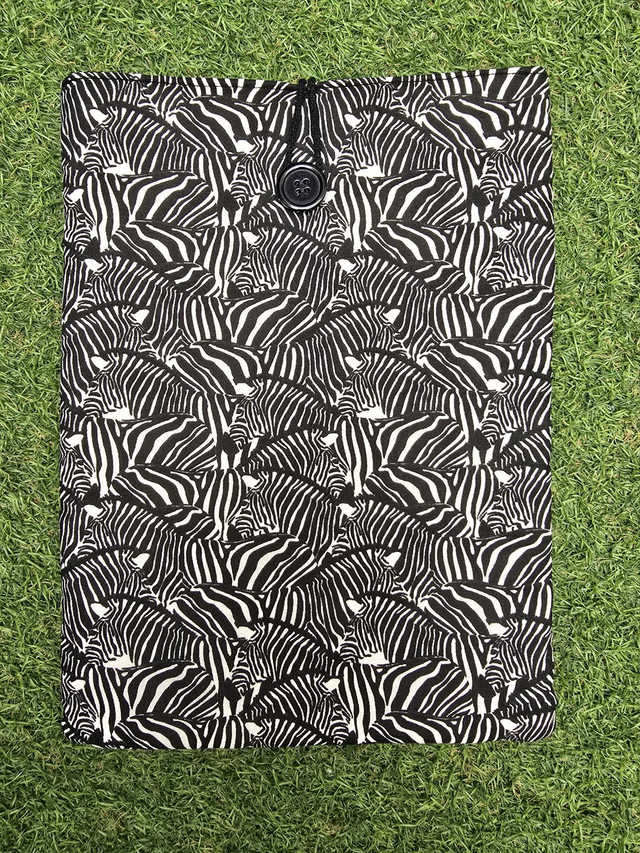 Funda de libro de cebras