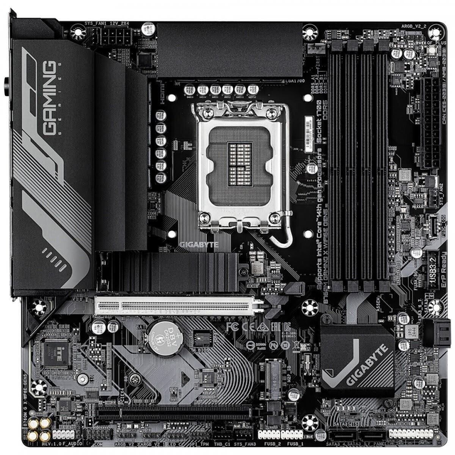 02.2.0095 – Scheda Madre ASRock B760M‑X Gen5 DDR5 – Micro‑ATX compatto con PCIe Gen5 per Intel 12ª/13ª/14ª Gen