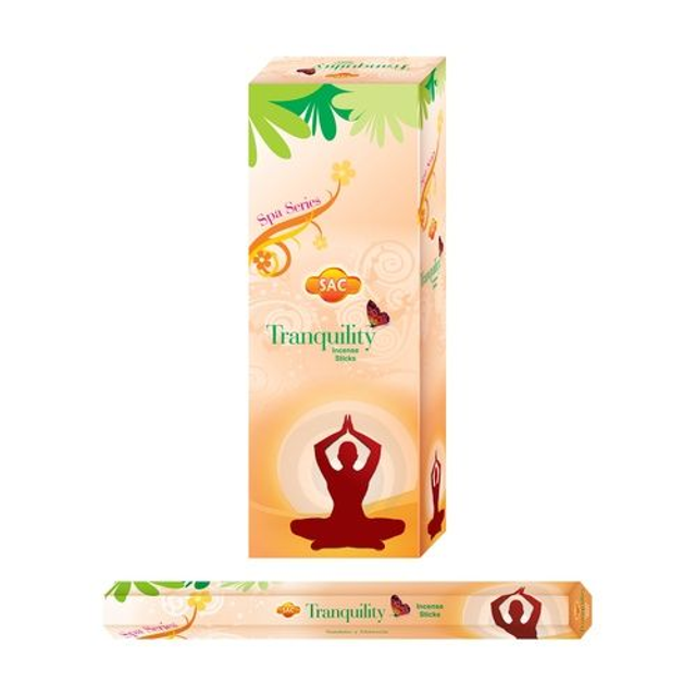 Caja GRANDE  6 uni. Incienso Sac Tranquilidad