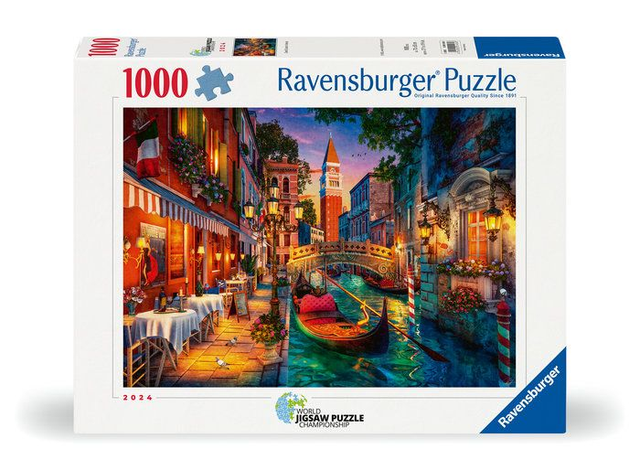 Ilustradas Veneza Puzzle 1000 Peças Ravensburger