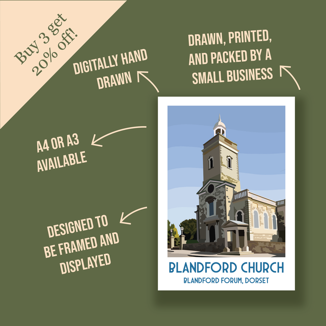 Blandford Church, Blandford Forum