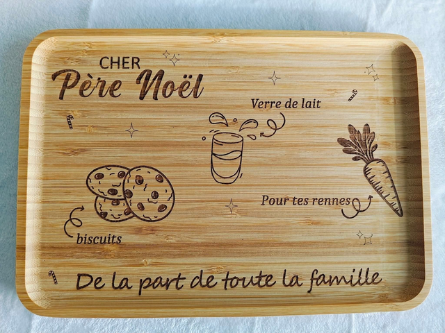 Plateau du père noël 