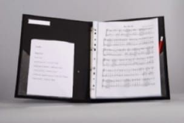 Porte-Partitions pour choriste Prélude
