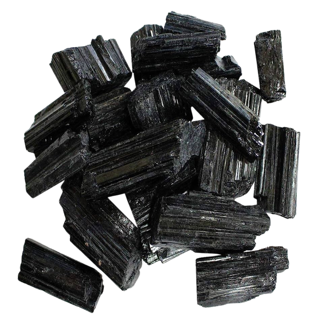 Black Tourmaline Raw Stones