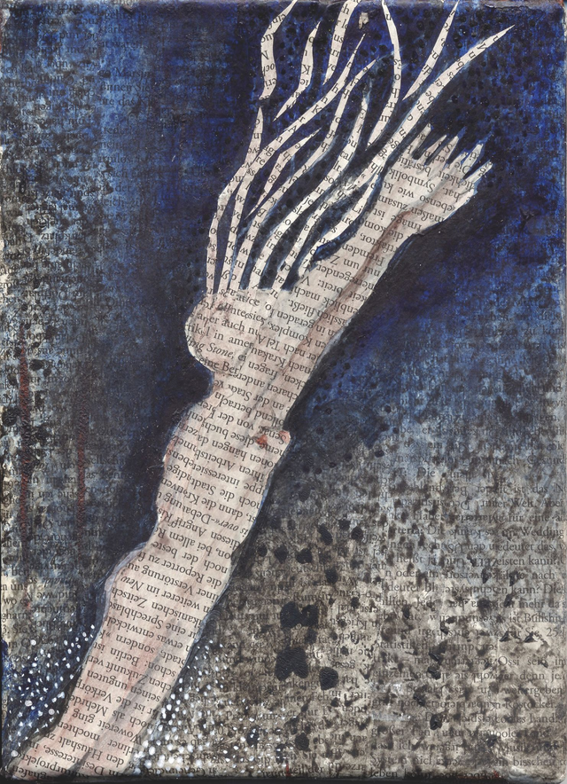 Hommage an den Sinn – Blauschwarzer Sog