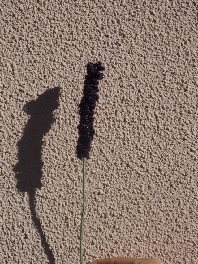 Lavande violette foncé pailleté 