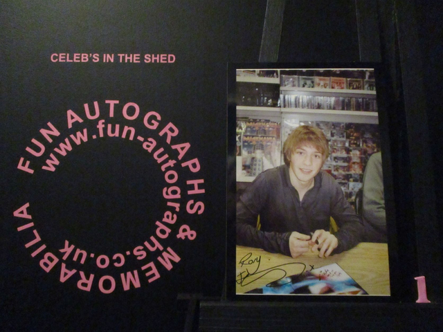 Rory Jennings Authentic Autographed 6x4 Our Facing Black Border Photograph (1)