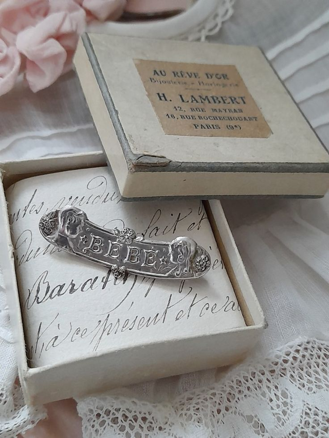 Broche ancienne &quot;Bébé&quot;