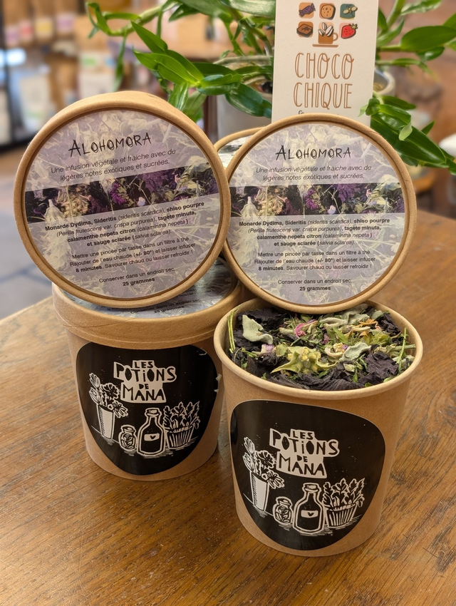 Tisane Alohomora de Les Potions de Mana