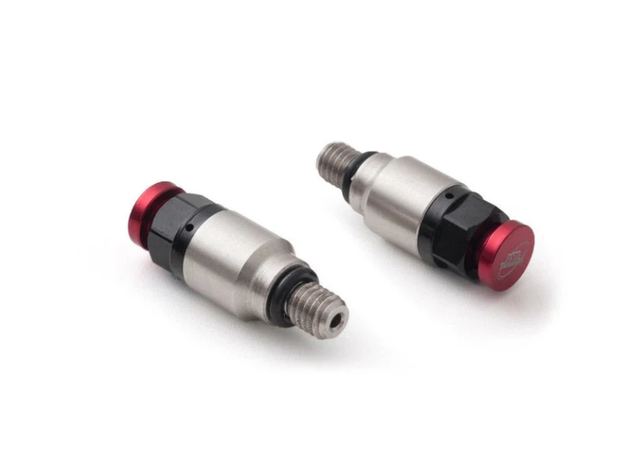 BETA 2 FORK AIR BLEEDER VALVES RED (5MM KYB) 50 300 350 400 450 520 RR