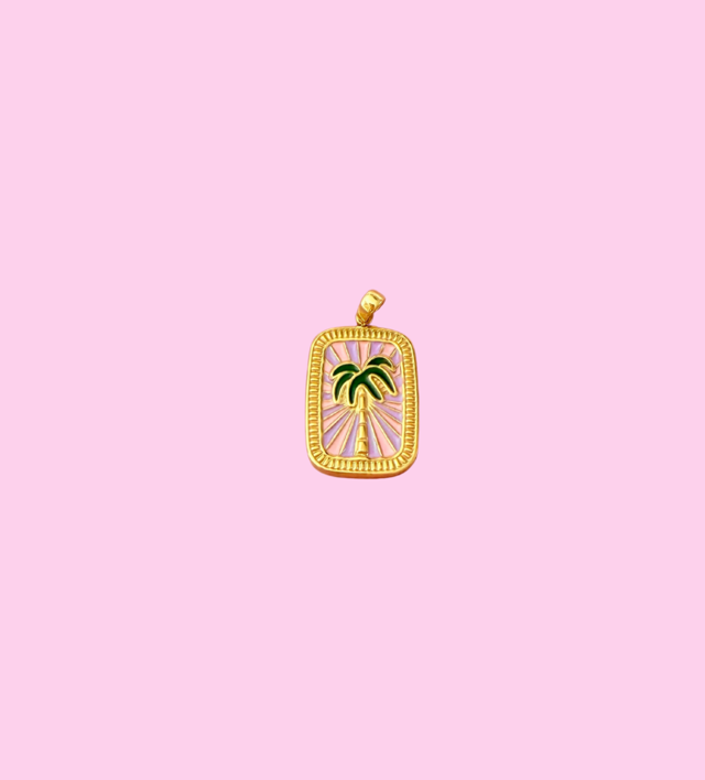 Bedel Pink Palm Vibes Bold