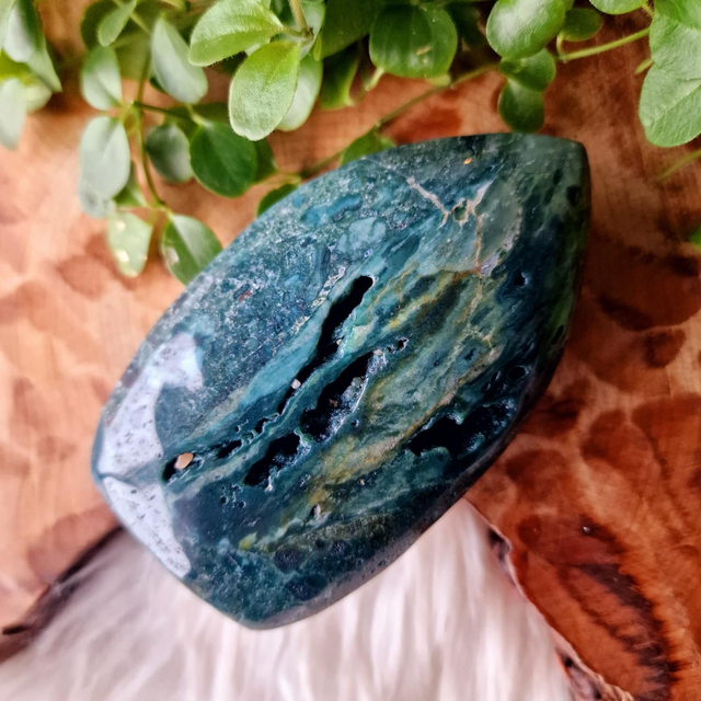 Ocean Jasper Teardrop Freeform 294g