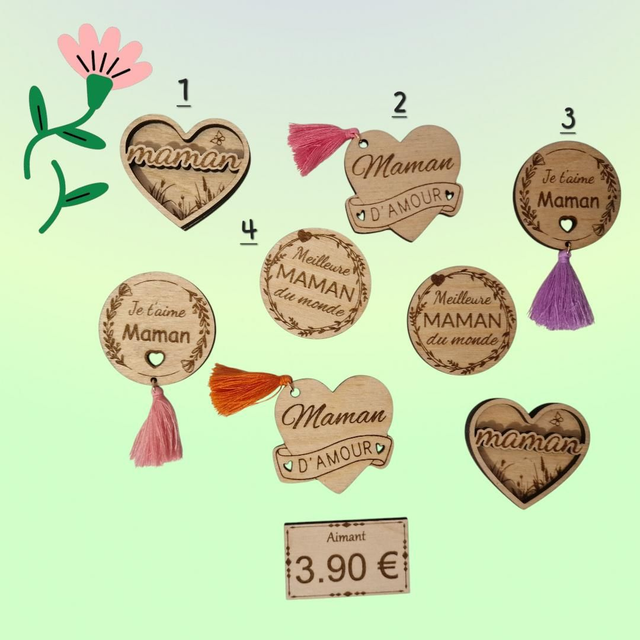 Aimants maman 