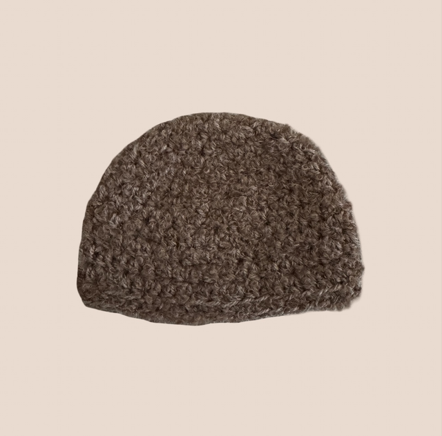 Alpaca Beanie - Walnut