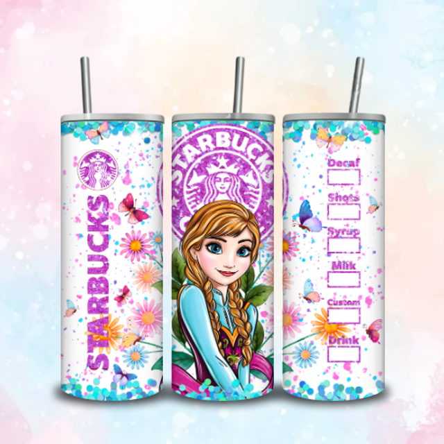 Tumbler Starbuck Pailettes Anna