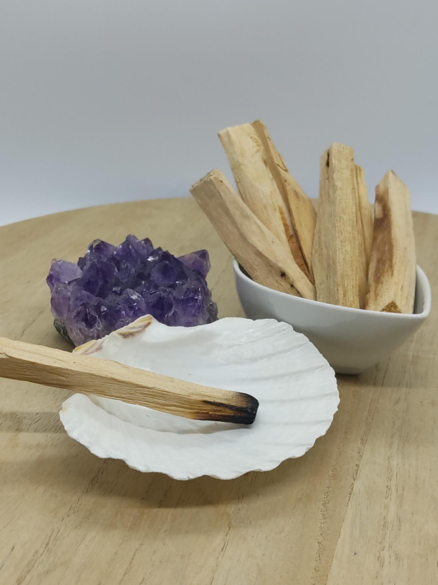 Fagot de 3 bâtons de Palo Santo pour fumigation