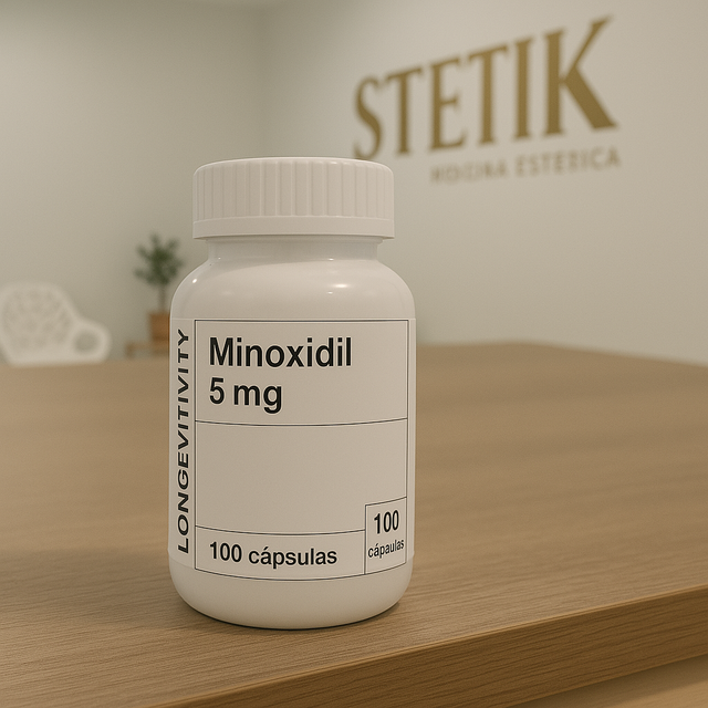 Minoxidil 5 mg X 100 Capsulas