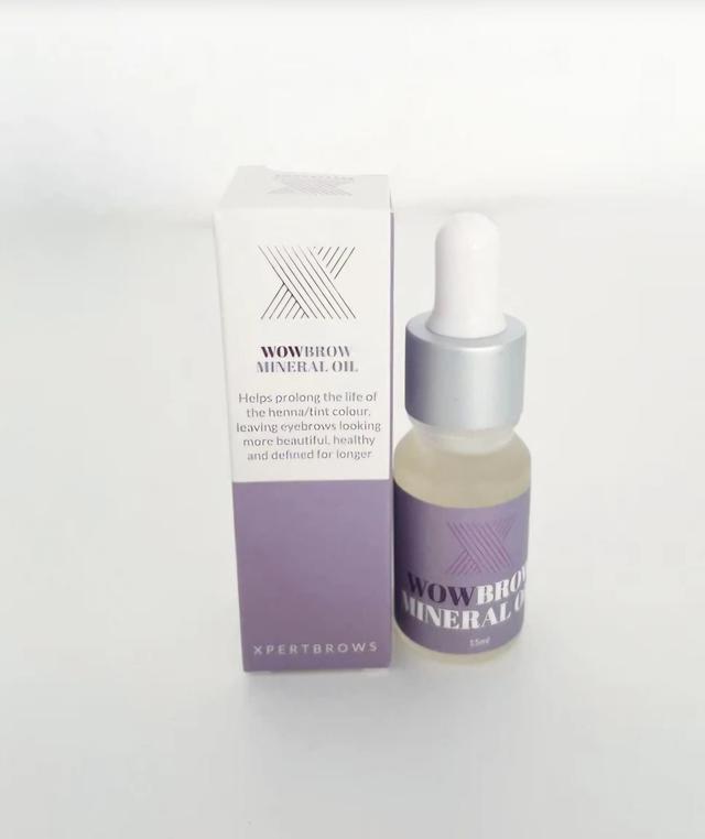 Wowbrow mineral Oil ACEITE MULYIVITAMINICO PARA CEJAS