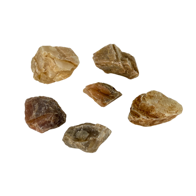 Pierre Brute ~ Pierre de Lune Multicolore 