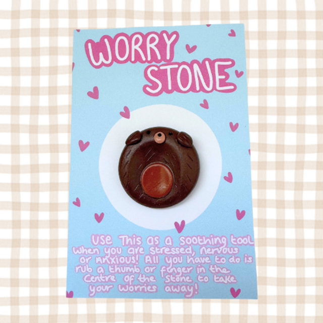 Bear Worry Stone