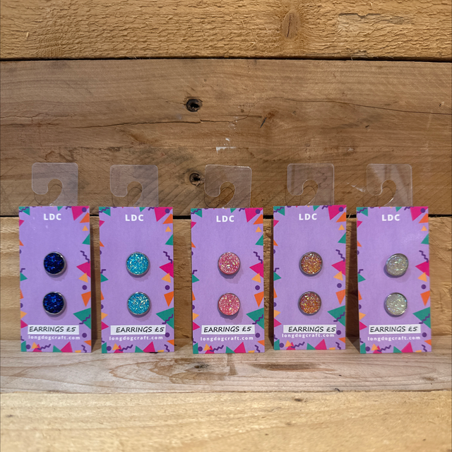 Glittery Studs 
