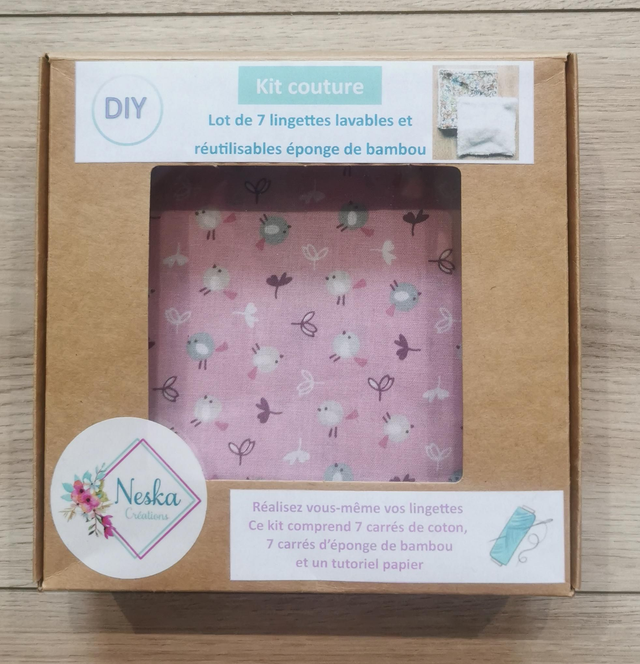 Kit couture lingettes 