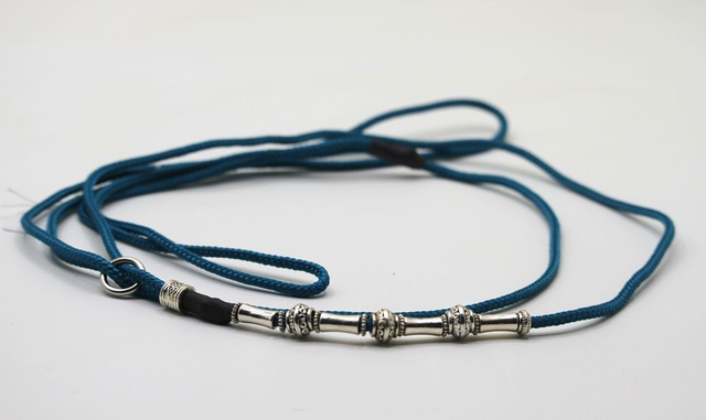 Laisse de présentation 3 mm Turquoise