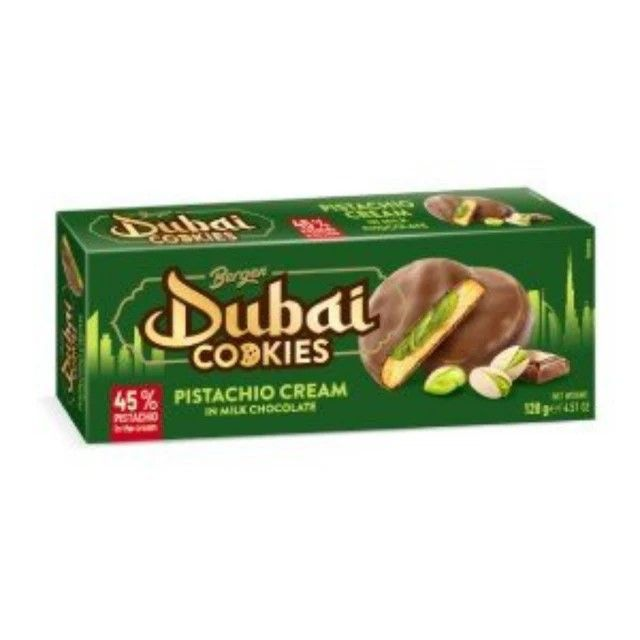 Bergen Dubai Style Cookies Pistachio 96g