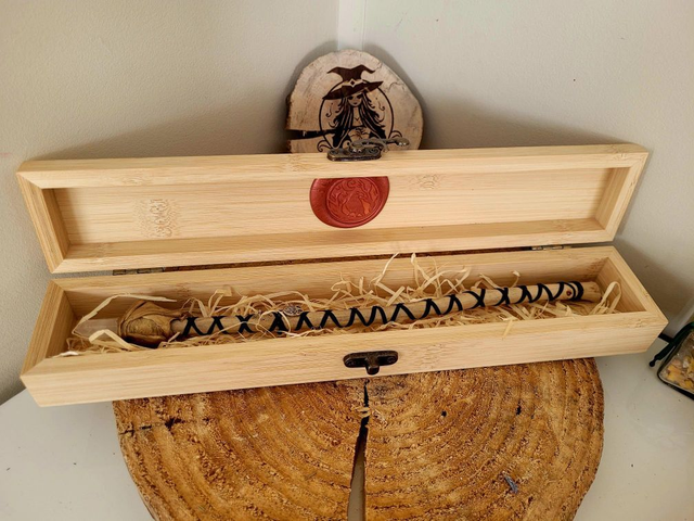 Baguette magique en bois flotté 