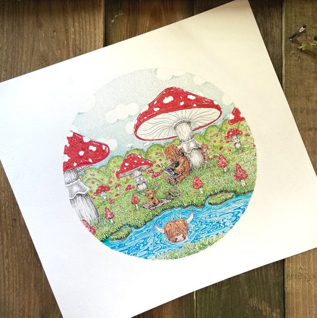 Day out in mushroomland 