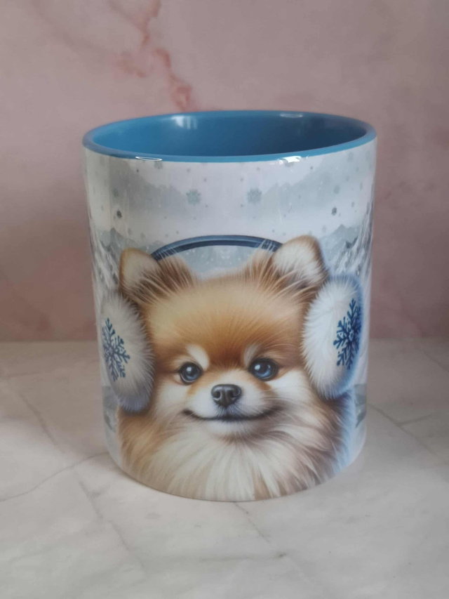Mug bleu spitz