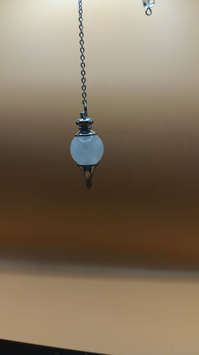 Pendule sphère Cristal de roche 