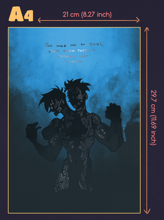 A4 – KV Conjoined Twins - Print Silver