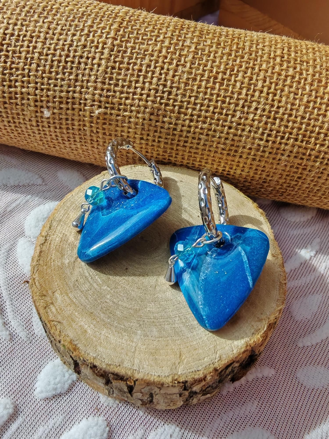 Duo Triangle bleu