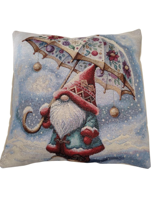 Coussin de Noël déhoussable "Gnome"