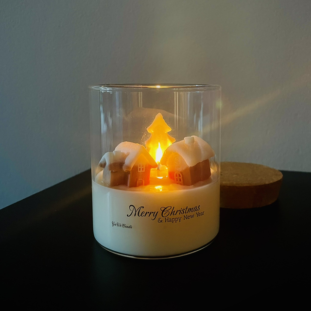 Winter Village geurkaars