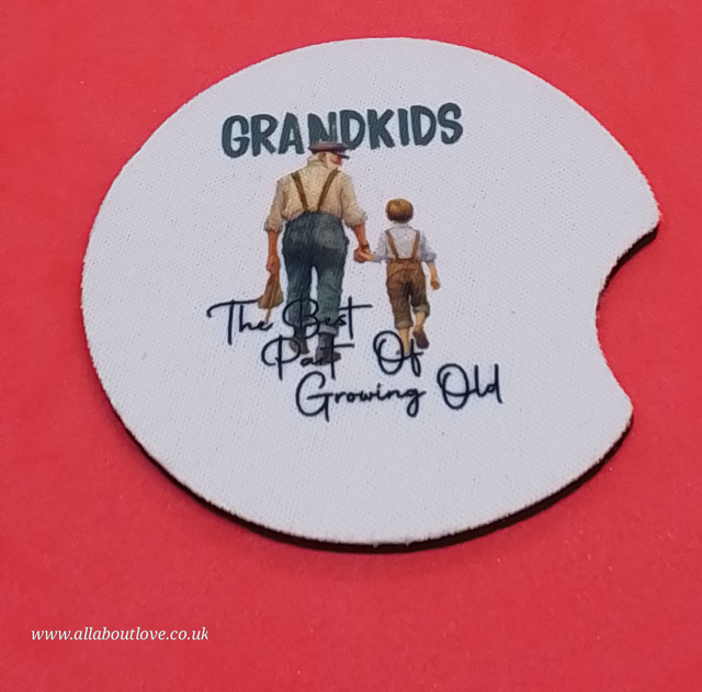 Car Cup Holder Coaster Hand Made Stunning Design 