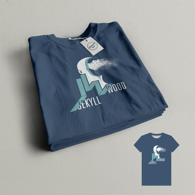 T-shirt Hommes Bleu