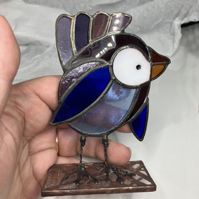 "Zozio" aux ailes bleues