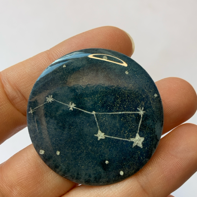 Broche Grande Ourse - Collection Constellations