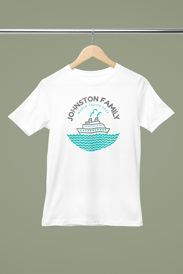 Personalised Holiday T-Shirt - Any design
