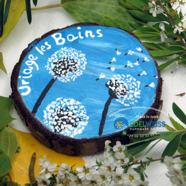 Uriage les Bains - pissenlit au vent