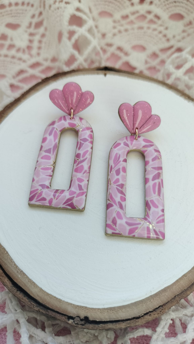 Les "Arche" terrazzo de rose