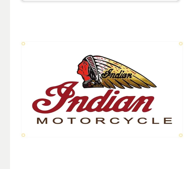 Grote vlaggen Indian (150x90cm)